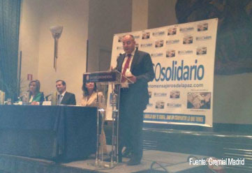 Colaboraci�n solidaria de AGATM con Mensajeros de la Paz