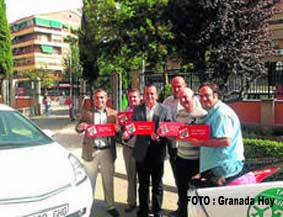 Los taxistas granadinos, con la donación de órganos