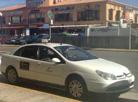 Chiclana pone a prueba el taxi compartido