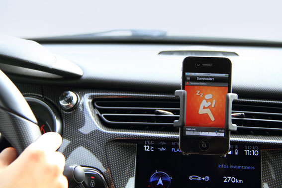Una ‘app’ ayuda a no quedarse dormido al volante