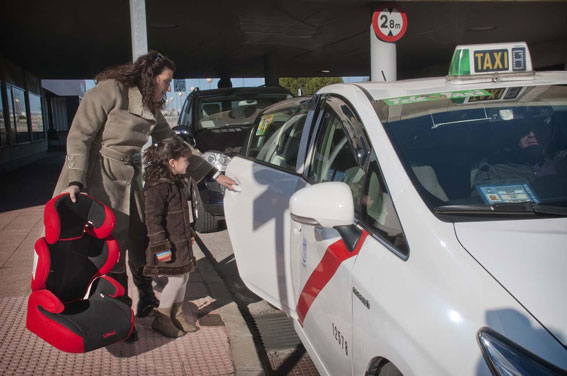 Sistemas de retención infantil, ´valor añadido´ para el taxi