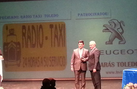 Premio a la profesionalidad y calidad de Radiotaxi Toledo