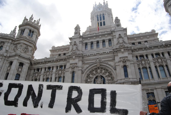 Nueva concentración frente al Ayuntamiento de Madrid el 19J