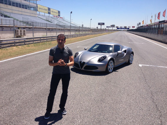 Marc Gen� y Alfa Romeo, t�ndem de velocidad Madrid