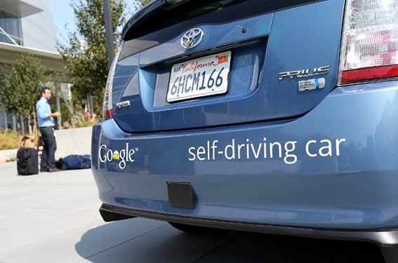 Google trabaja en el taxi sin conductor