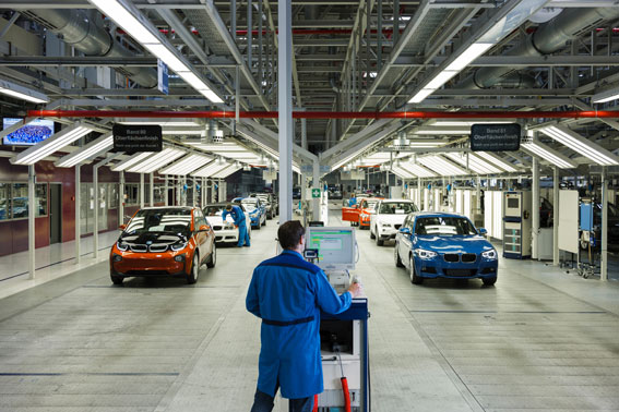 Comienza la producción del primer eléctrico de BMW