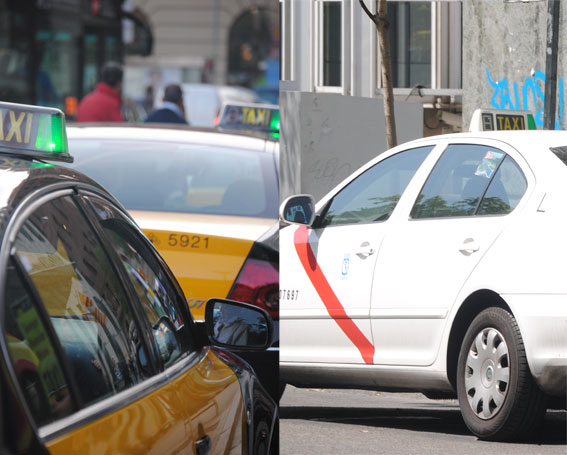 Los taxistas de Barcelona reciben más propinas que los madrileños