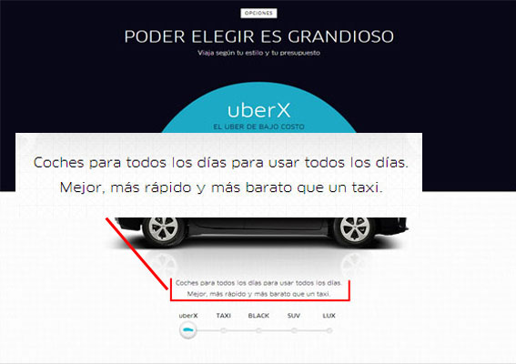 Uber declara no ser una amenaza para el taxi pero también 
