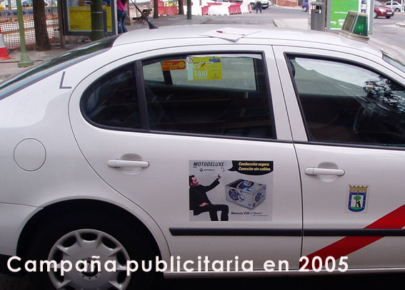 Los taxis de Madrid podrán llevar publicidad exterior en sus taxis