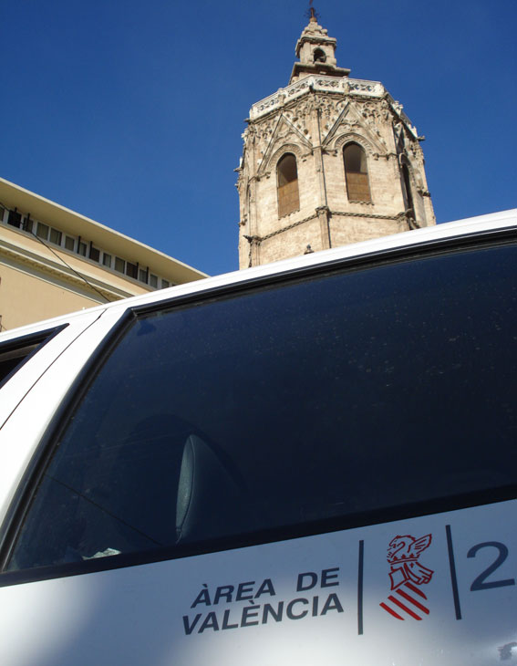 El taxi de Valencia quiere una ciudad más “limpia”