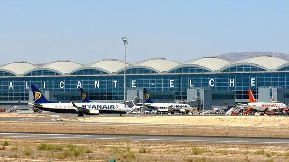 Nuevo lector de matrículas en el aeropuerto de Alicante