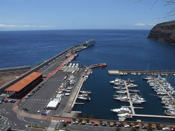 El puerto de La Gomera, nueva área sensible