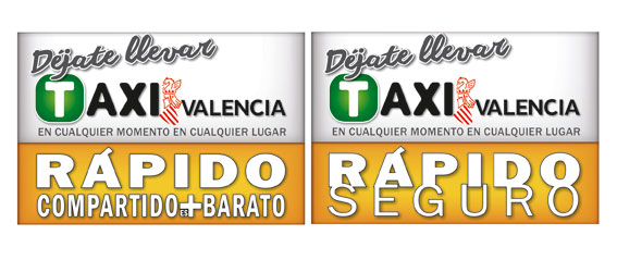 Campaña promocional del servicio de taxi en Valencia