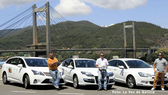 Taxis turísticos amplían rutas en Vigo