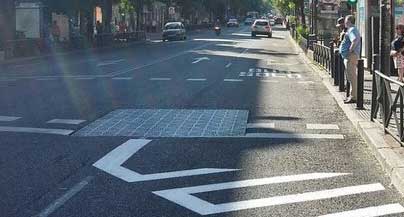 El taxi también pide usar el carril bus durante las obras de la línea 1