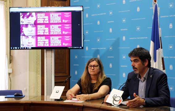 El taxi de Donostia, contra las agresiones sexistas