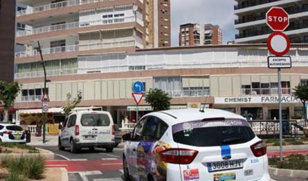 El taxi de Benidorm no se integrará en el área de prestación conjunta