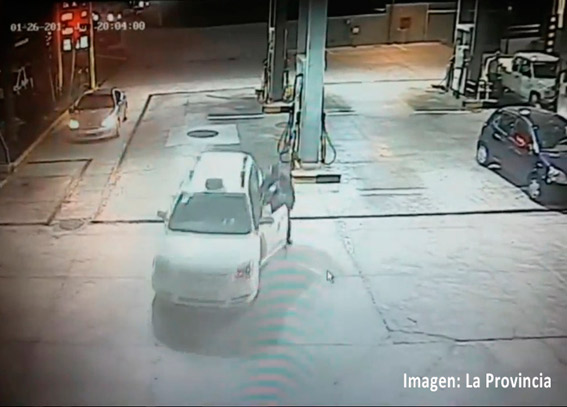 Detenido por robar un taxi en una gasolinera
