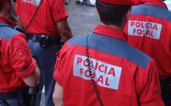 Arrestado un joven por hacer un “simpa” en Pamplona