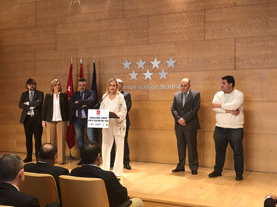 Reacciones positivas del sector tras la reunión con Cifuentes