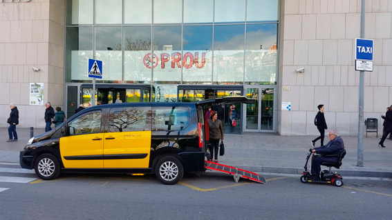 Usuarios y taxistas unidos por un mejor eurotaxi
