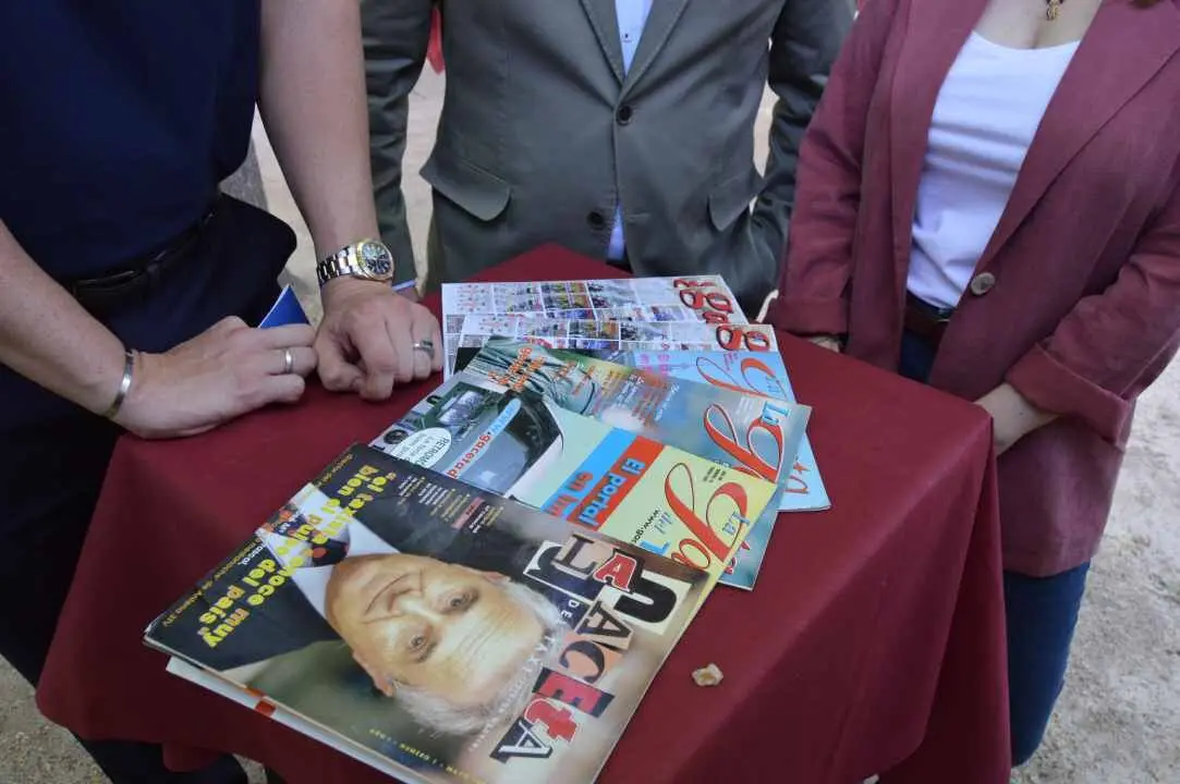 Algunos ejemplares históricos de La Gaceta del Taxi