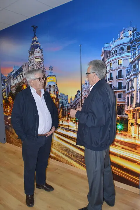 En 2016, con su compañero de junta y gran amigo, Manuel Benito