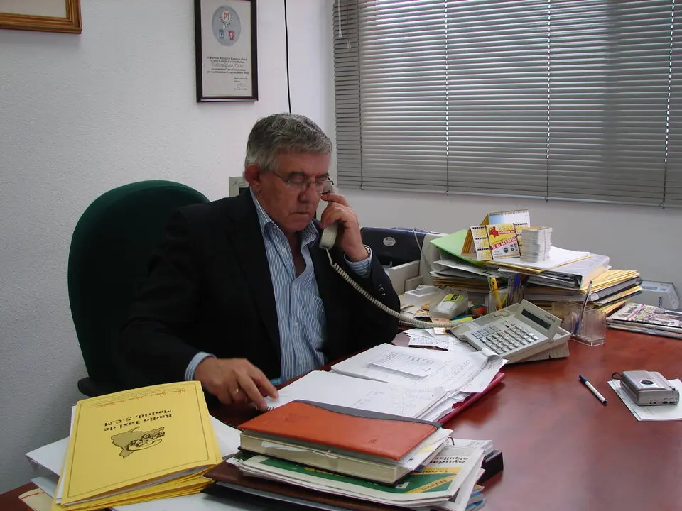 Durante una de las múltiples entrevistas que nos concedió, esta en 2008