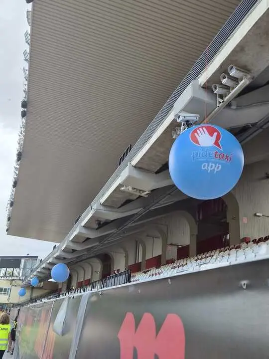 Estadio de Vallecas, con Pidetaxi