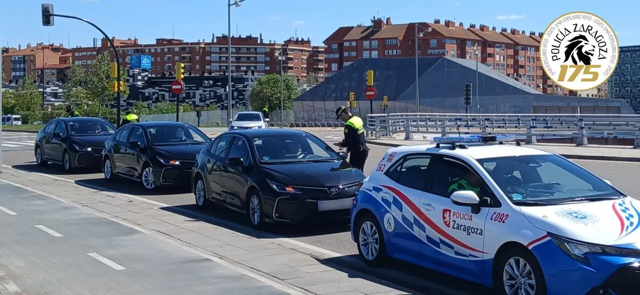 Imagen de la policía Local de Zaragoza