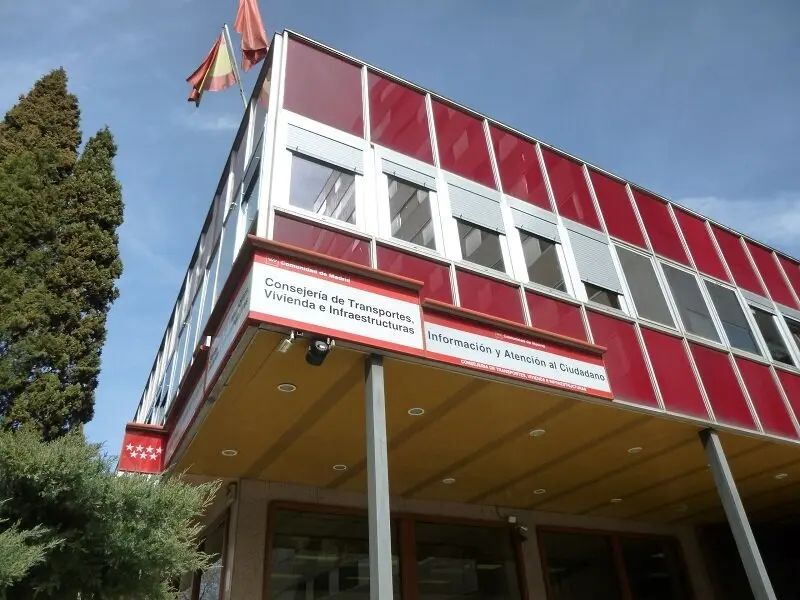 Consejería de Transportes de la Comunidad de Madrid