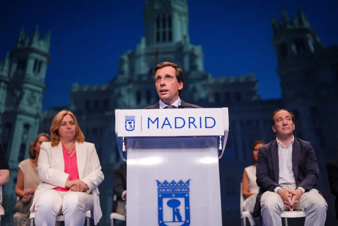 El alcalde de Madrid, José Luis Martínez-Almeida