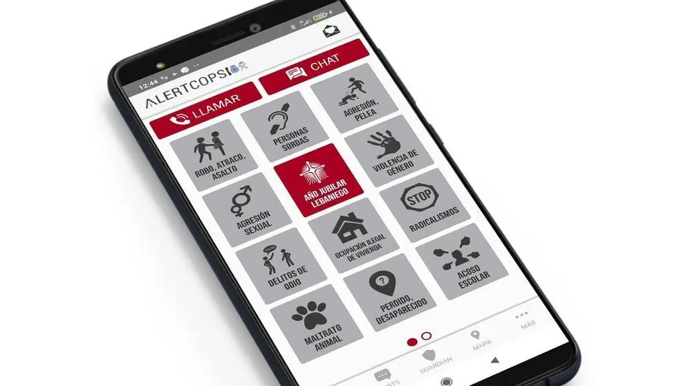 La app Alertcops