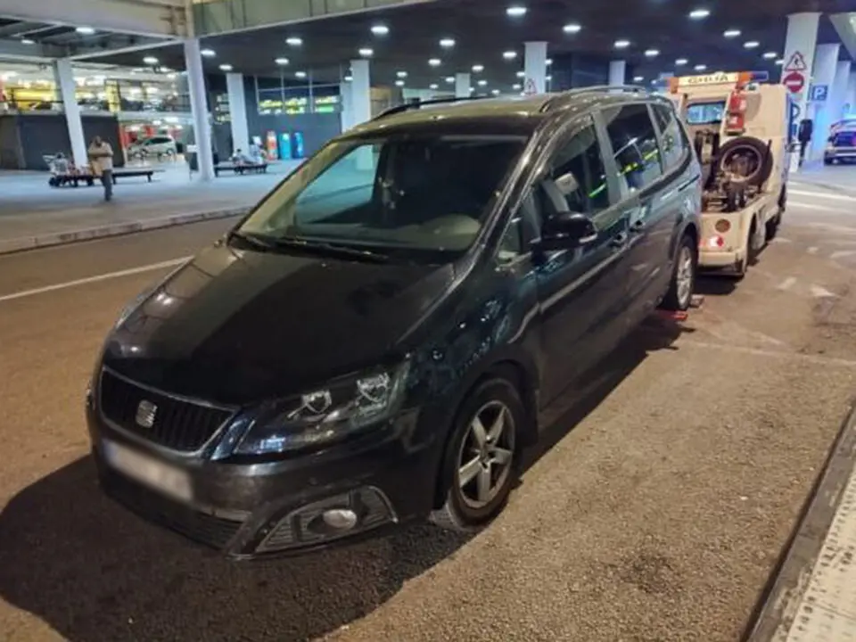 Vehículo inmovilizado por los Mossos d´Esquadra