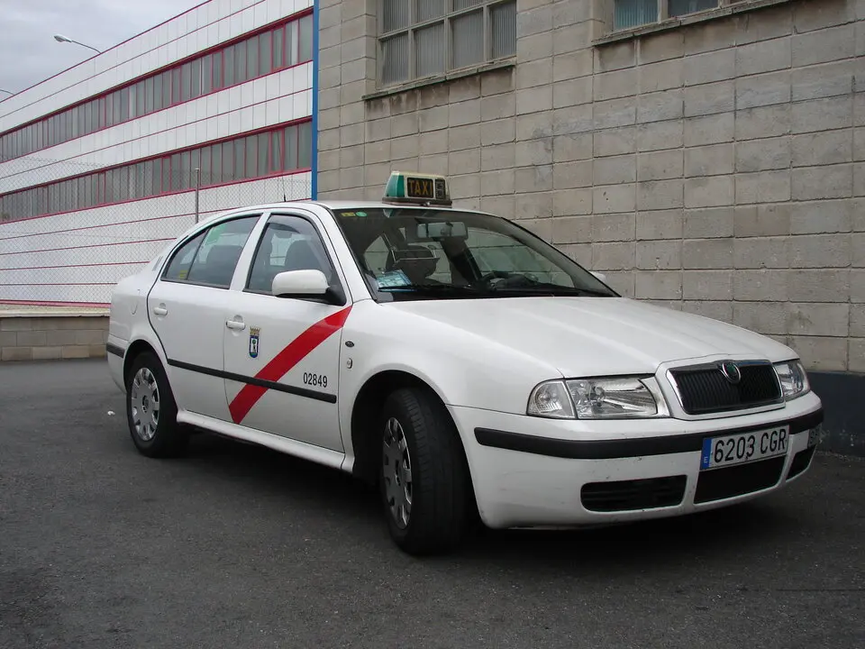 El Skoda Octavia, un clásico del taxi madrileño