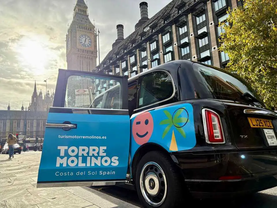 Campaña de Torremolinos en Londres. Imagen Ayto. Torremolinos