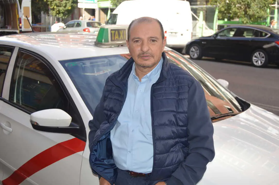 Rafael Ruano, miembro de la directiva y delegado de Taxi Gremial