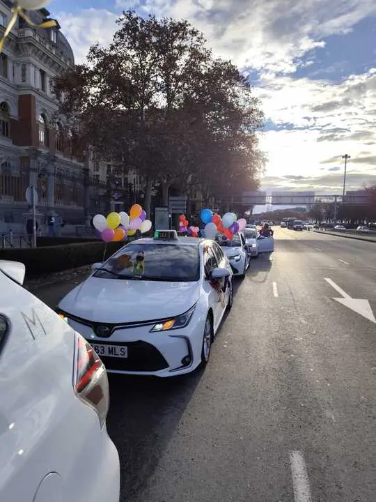 Cabalgata de Taxis. Imagen: FPTM