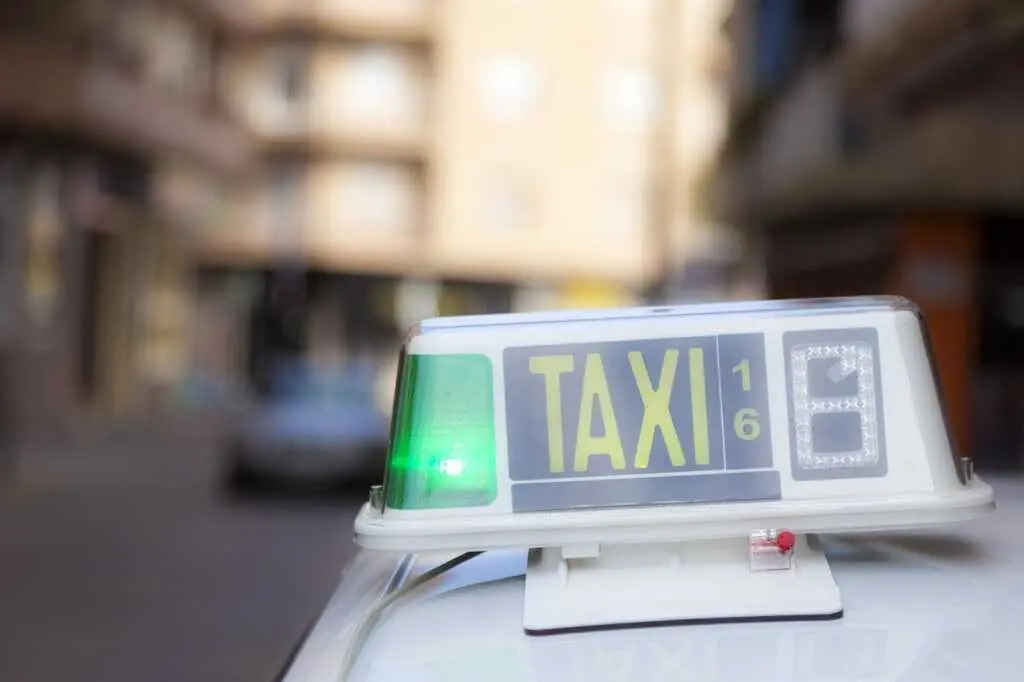 Luminoso de taxi