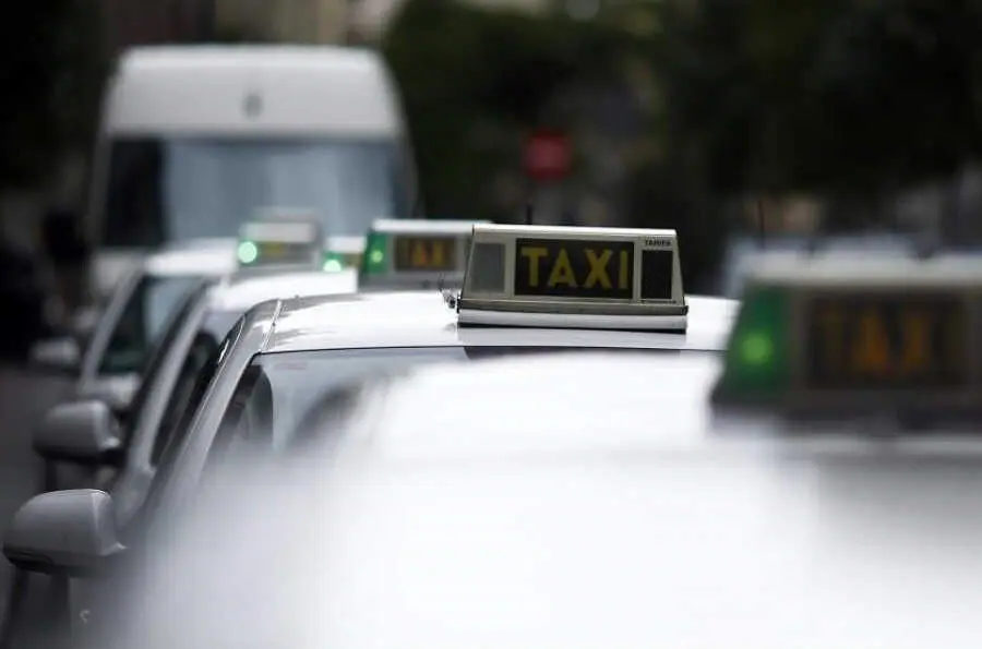 Luminoso de taxi