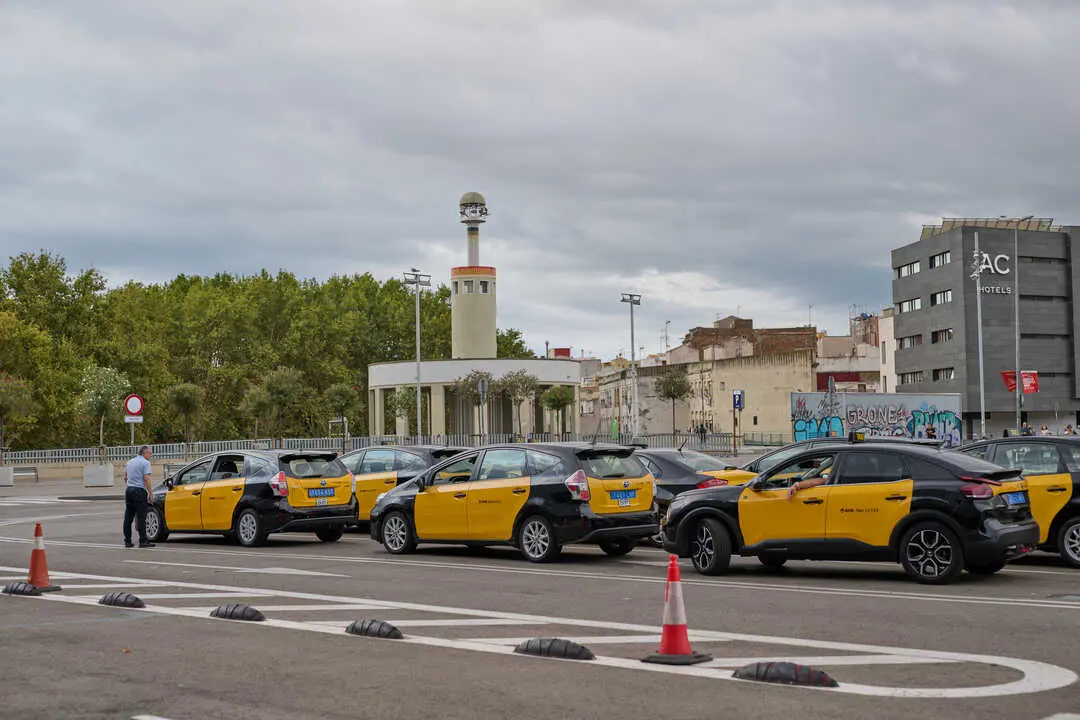 Taxis de Barcelona. Imagen: Depositphotos