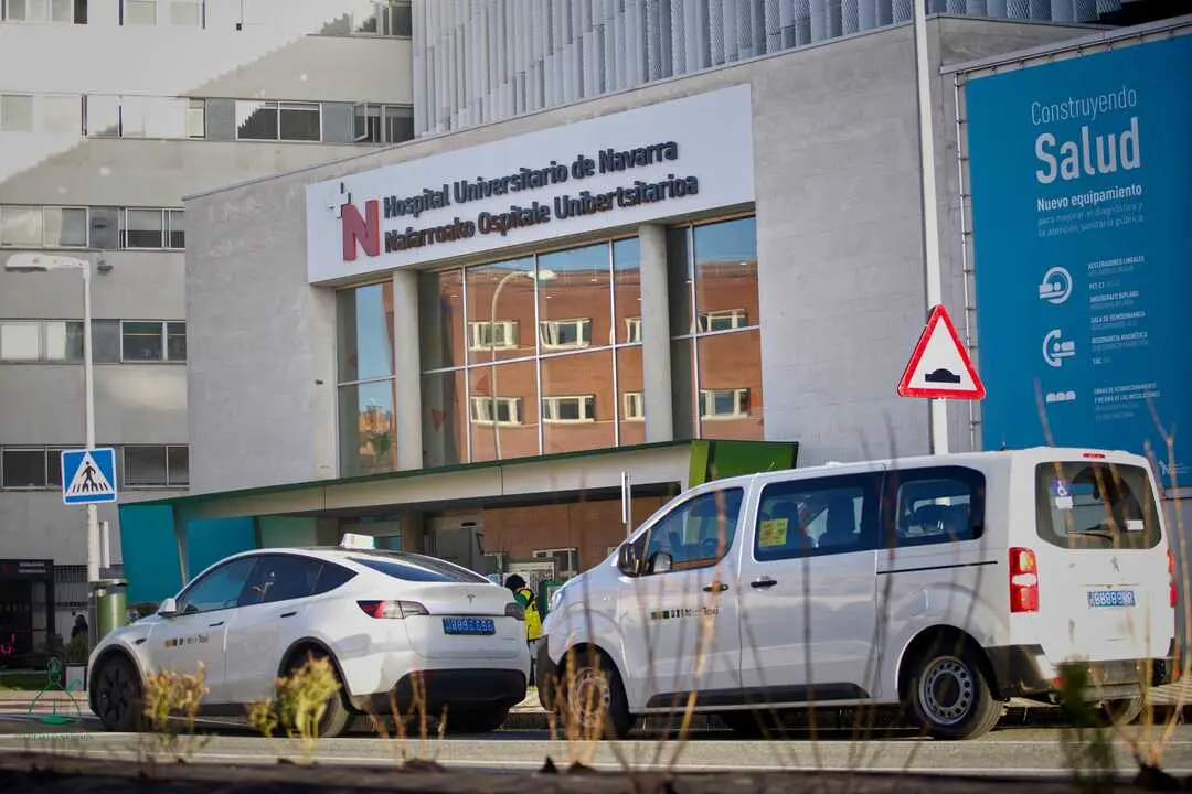 Taxis en Pamplona. Imagen Fran Mar&iacute;