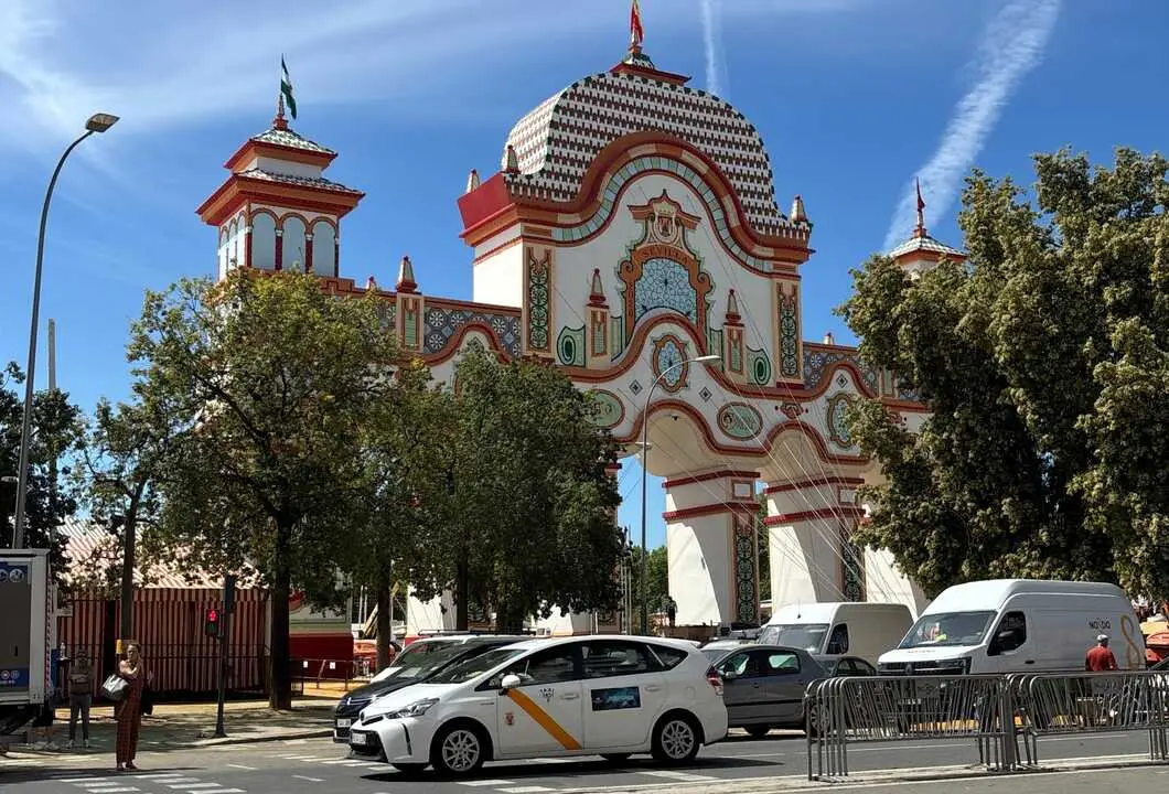Taxi de Sevilla en la Feria de Abril 2026