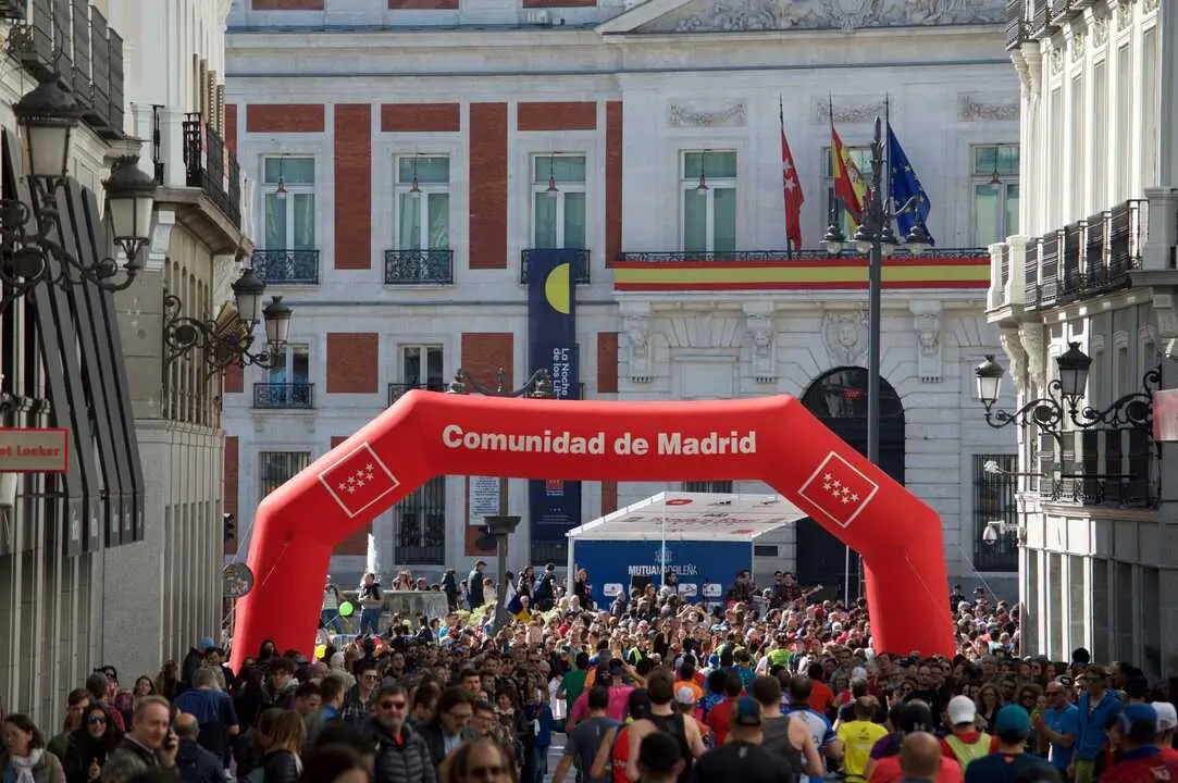 Marat&oacute;n de Madrid. Imagen: Depositphotos
