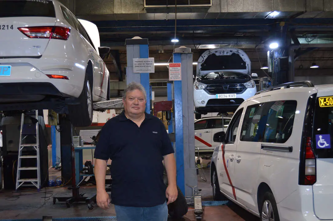 Miguel &Aacute;ngel L&oacute;pez Paradinas, delegado del taller de SCAT en San Mario