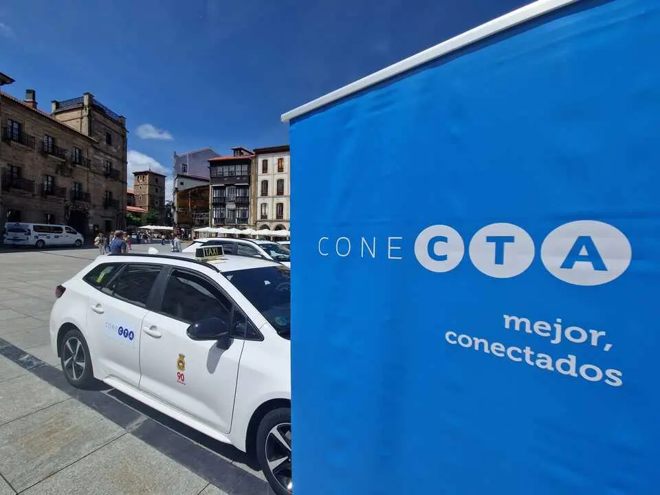 CONECTA, la app de movilidad del Principado de Asturias, integra a 800 taxis de la regi&oacute;n