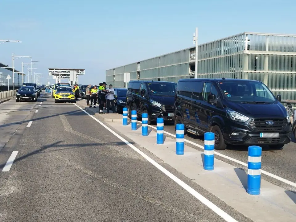 Inspecci&oacute;n y control de VTCs en El Prat