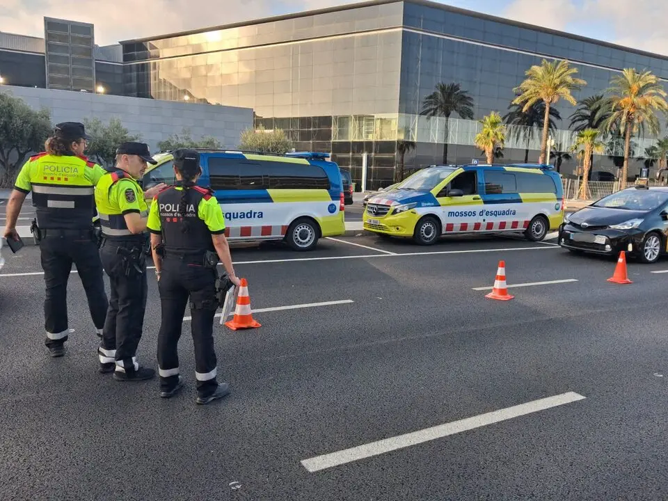 Operaci&oacute;n vigilancia en Barcelona