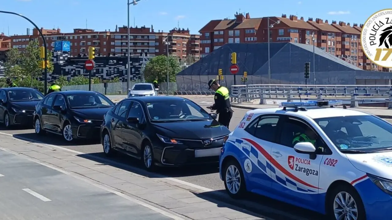 Imagen de la policía Local de Zaragoza