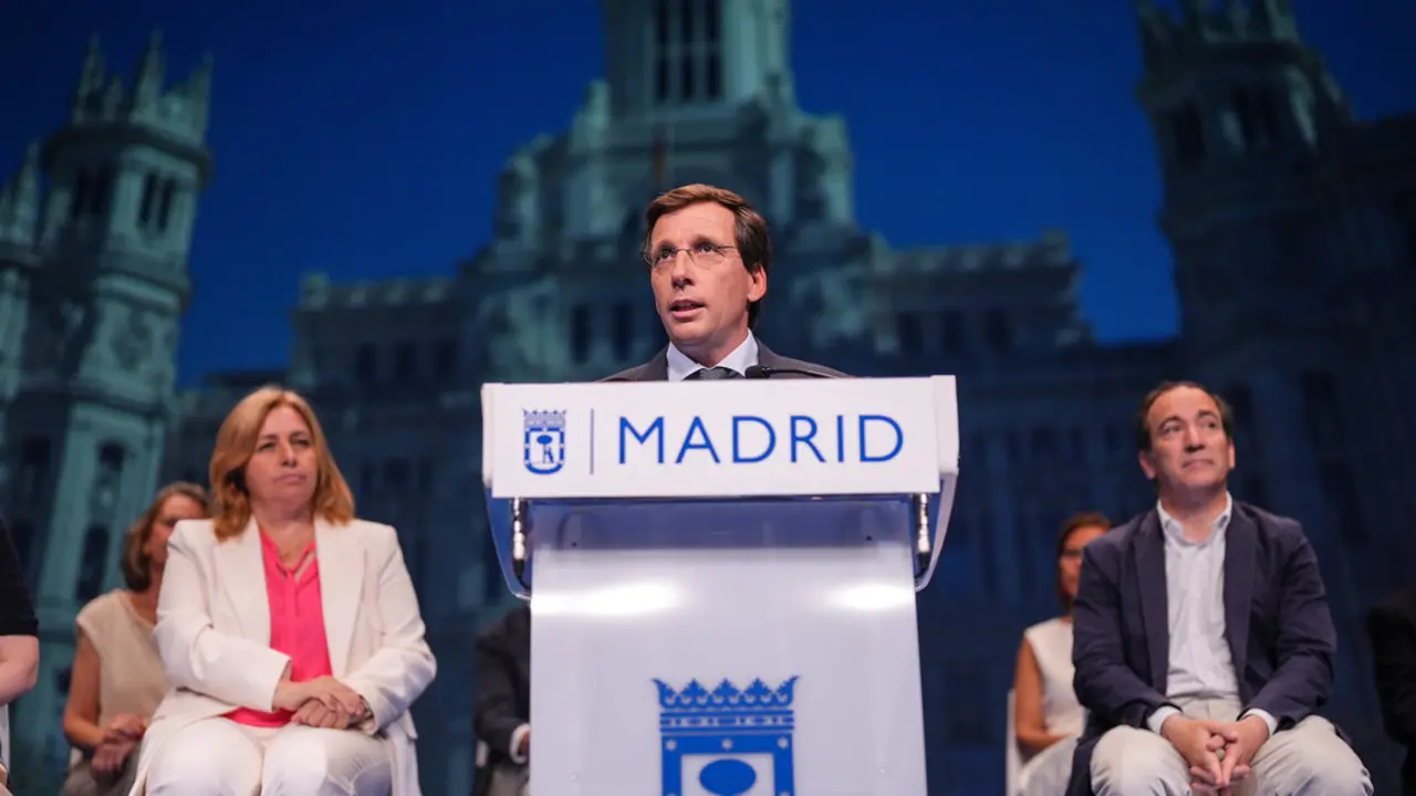 El alcalde de Madrid, José Luis Martínez-Almeida